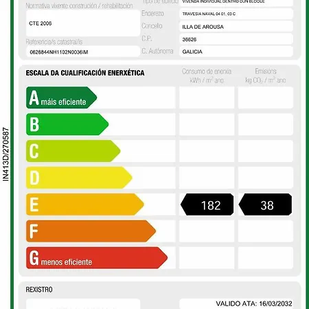 Atico Cool Isla De Arousa 公寓